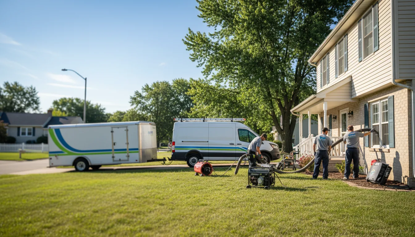 Flooded Basement Restoration And Cleanup With Repair in Granville, ND near me